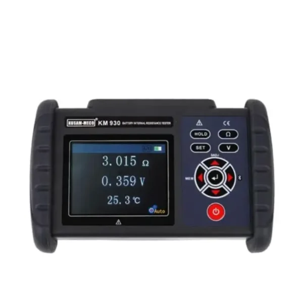 Kusam Meco Battery Internal Resistance Tester KM 930, -10.0°C ~ 60.0°C Temp Range & Resistance Range with PC Interface Data Logging