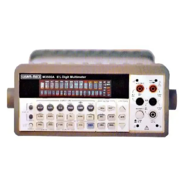 Kusam Meco Bench Top TRMS Digital Multimeter M3500A, Dual Display 200,000 Counts with 5X7 Dot Matrix VFD Display