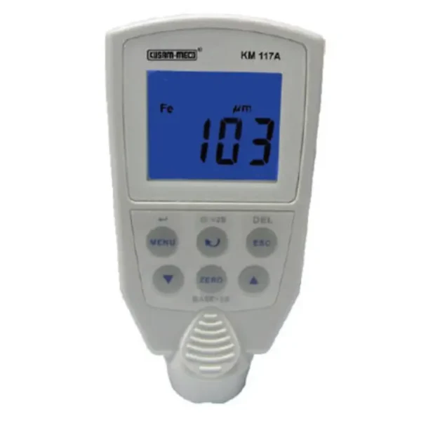 Kusam Meco Coating Thickness Gauge KM 117A, 0 to 2000µm Range for Ferrous Base Material (Iron & Steel)