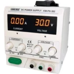Kusam Meco DC Regulated Power Supply KM-PS-302, 0-30V 2A Single Output Laboratory Power Source