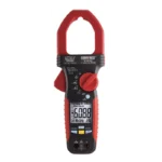 Kusam Meco Digital Clampmeter KM 088, 1000A AC/DC 6000 Counts DC+AC TRMS with VFD, EF-Detection & AMP Tip for Low Current