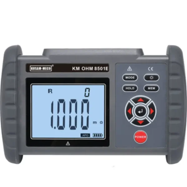 Kusam Meco Digital DC Micro Ohm Meter KM OHM 8501E, 1A Output Current