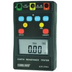 Kusam Meco Digital Earth Resistance Tester KM 1520A, 2/3 Wire 4000 Counts with 0-400V AC Voltage
