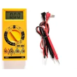 Kusam Meco Digital Multimeter 603, 2000 Counts Basic Tester for Voltage, Current & Resistance