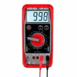 Kusam Meco Digital Multimeter KM 6030, 2000 Counts with Mechanical Terminal Blocking, Frequency & Temperature
