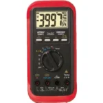 Kusam Meco Digital Multimeter KM 807s, 3-3/4 Digit 4000 Counts Auto Ranging TRMS with Line Level Frequency & Temperature