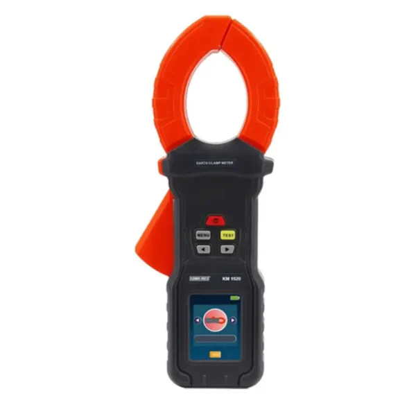 Kusam Meco Earth Resistance Tester KM 1920, 4 Wire Ground Pile Type Combined with Clamp-on Type Tester