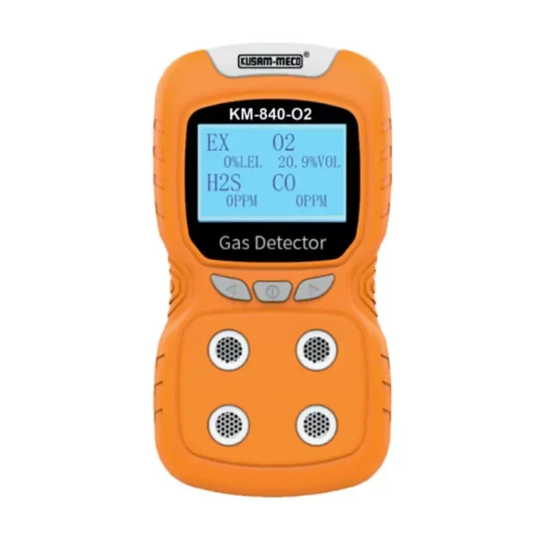 Kusam Meco Portable Gas Detector KM 840-O2, Digital Oxygen O2 (0-30%) Gas Analyzer