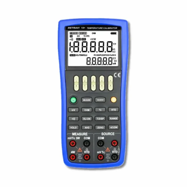 Metravi 14+ 6 Digit 0.02% Accuracy Process Calibrator
