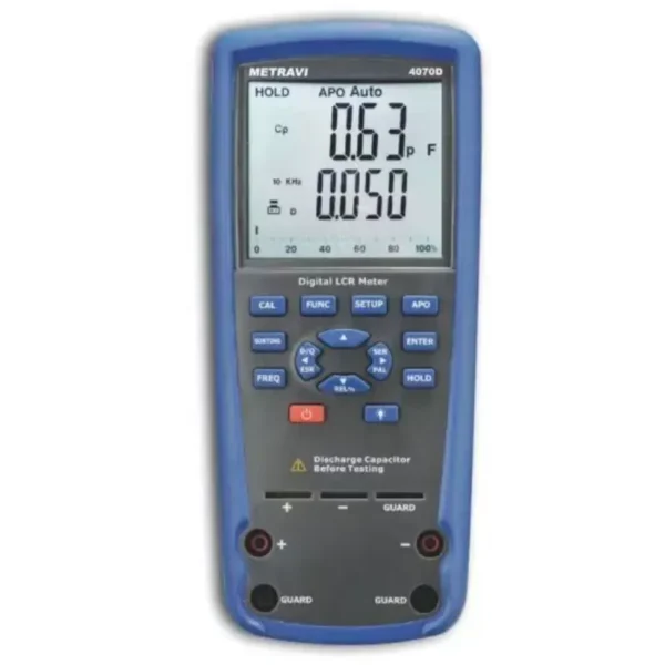 Metravi 4070D 5 Digits Dual Display Digital LCR Meter