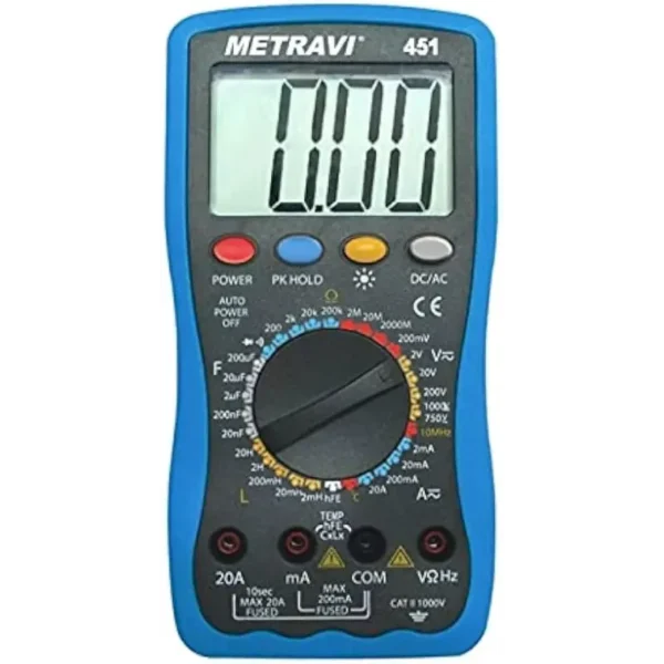 Metravi 451 3 Digits Digital LCR Multimeter