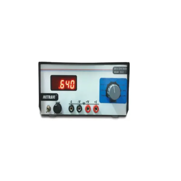 Metravi 53C Digital Micro Ohms Meter