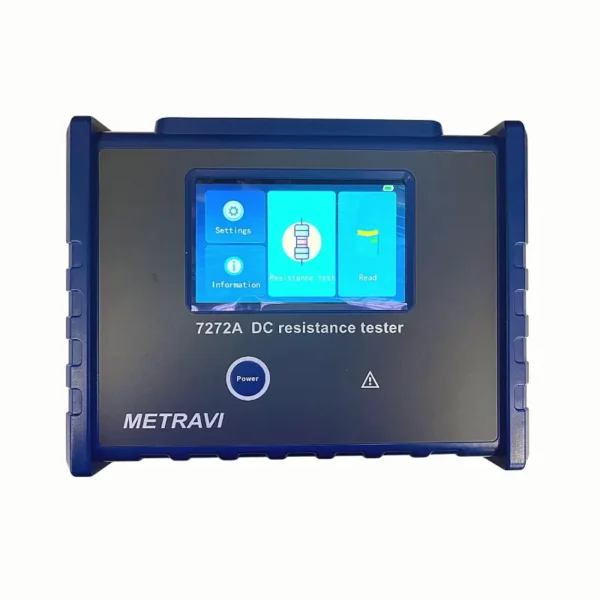 Metravi 7272A Digital Micro Ohms Meter 10A Battery Operated with USB Interface