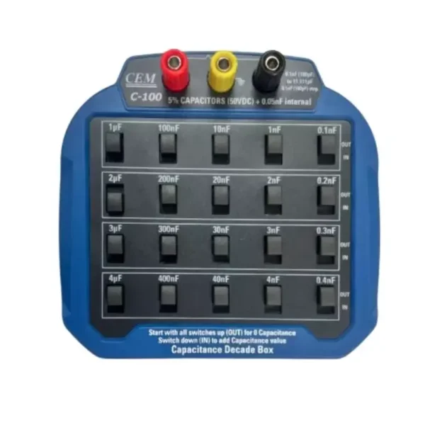 Metravi C-100 5 Decade Capacitance Decade Box