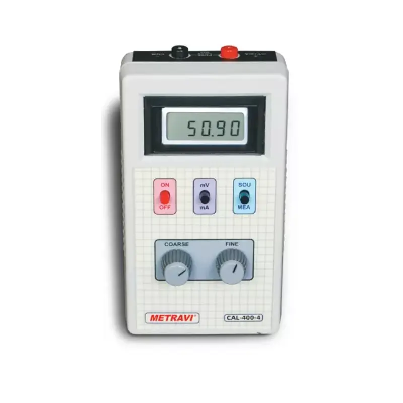 Metravi CAL-400-4 Hand-Held 4-12 Digit Battery Operated Calibrator Metravi CAL-400-4 Hand-Held 4-1/2 Digit Battery Operated Calibrator - Image 1