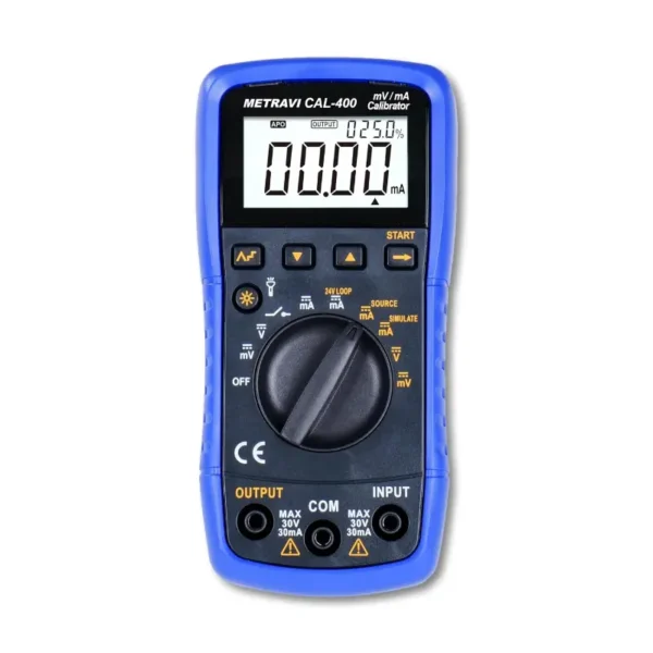 Metravi CAL-400 mV/mA Calibrator with Simultaneous Display