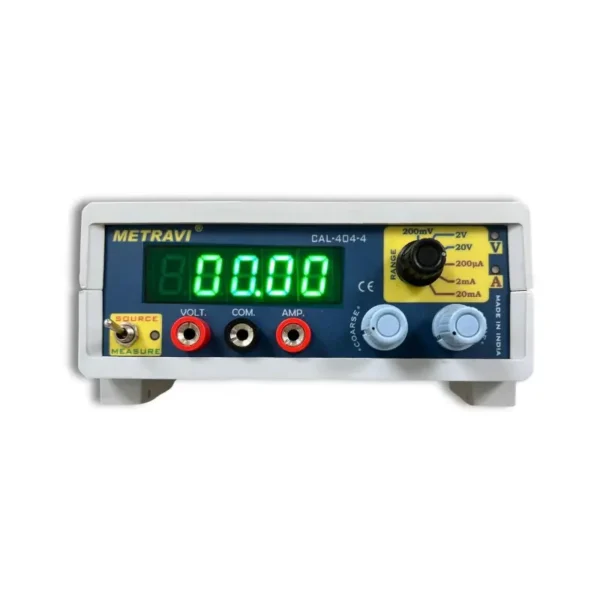 Metravi CAL-404-4 Bench Type Calibrator with Rechargeable Battery & RTD/PT100
