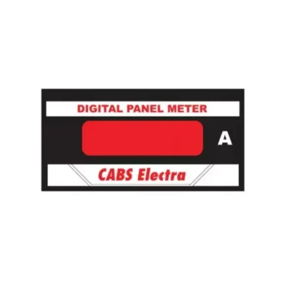 Metravi CE-0102A 4 Digits Panel Flush Mounting AC Ammeter (96x48 mm)