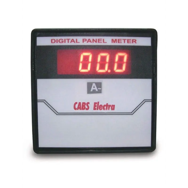 Metravi CE-0102A 4-12 Digits Panel Flush Mounting DC Ammeter (96x48 mm) Metravi CE-0102A 4 Digits Panel Flush Mounting DC Ammeter (96x48 mm) - Image 1