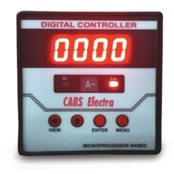 Metravi CE-0102AC 2SP Digital Ammeter Controller with Two Set Points (96x96 mm)
