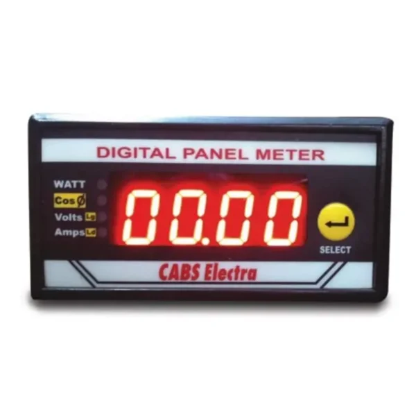 Metravi CE-0102PA Digital Power Analyser for Single Phase Loads with Combined Ampere, Volt, PF and Watt Meter