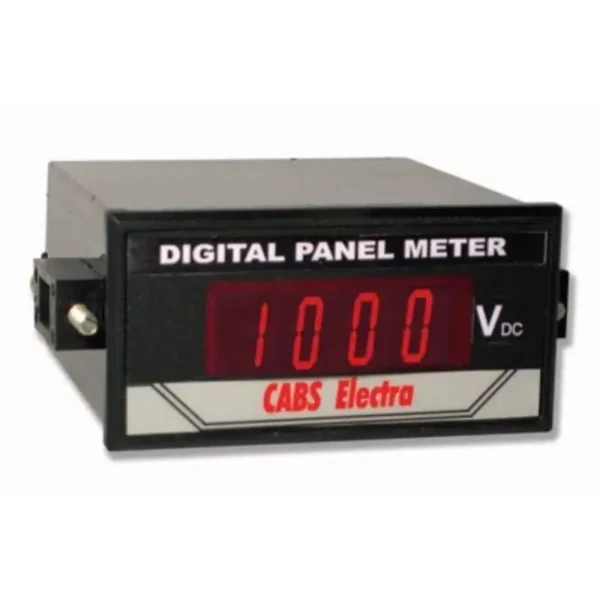 Metravi CE-0102V 4-1/2 Digits Panel Flush Mounting AC Voltmeter with Red LED Display
