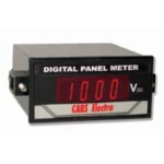 Metravi CE-0102V 4 Digits Panel Flush Mounting DC Voltmeter with Red LED Display