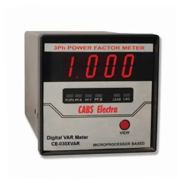 Metravi CE-0304VAR Microprocessor Based Three Phase VAR Meter (96x96 mm)