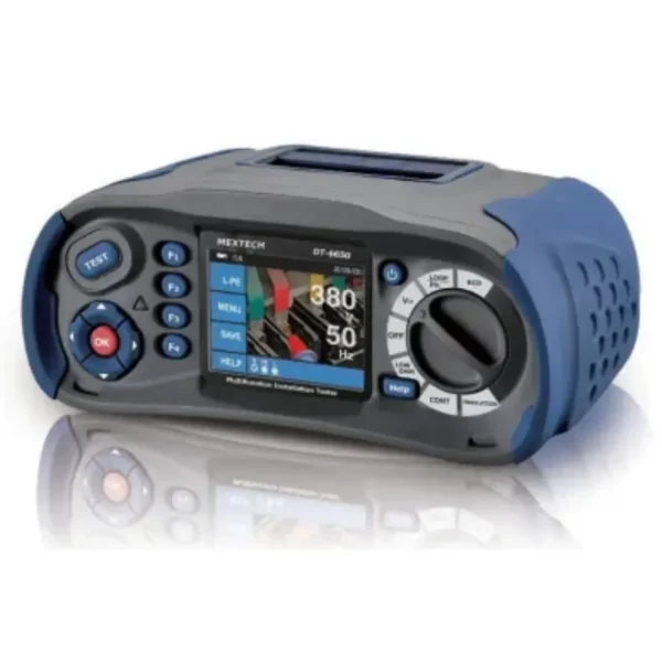 Metravi CEM DT-6650 Rugged Multifunction Installation Tester with 3.5" TFT Display and Bluetooth