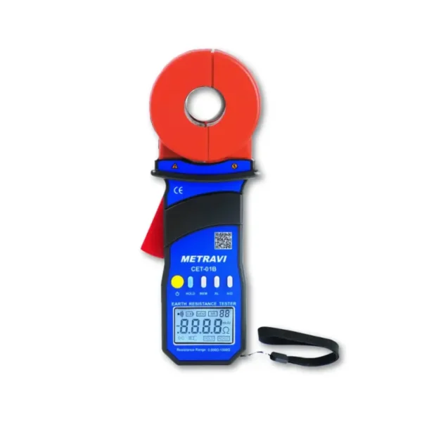 Metravi CET-01B Bluetooth Clamp-on Ground Resistance Tester
