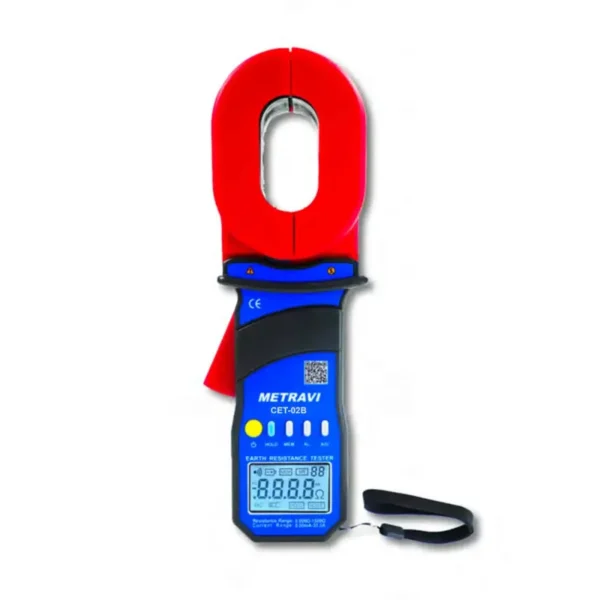 Metravi CET-02B Bluetooth Clamp-on Ground Resistance Tester