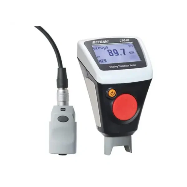 Metravi CTG-02 Coating Thickness Gauge for Ferrous and Non-Ferrous Substrates 2000µm