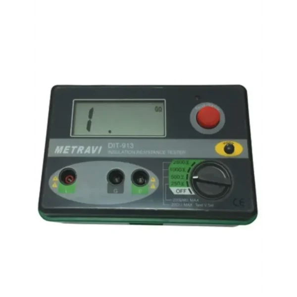 Metravi DIT-913 Digital Insulation Tester 2500V with 3 Digit Display