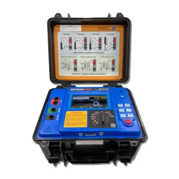 Metravi DIT-930E Digital Insulation Tester 10kV with Monitoring Software