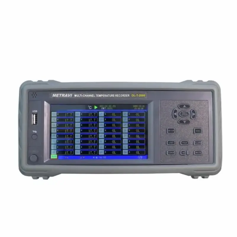 Metravi DL-T-2000 Multi-channel Data Logger with 32 Channels, True Colour Touchscreen, and 97-Day Recording Metravi DL-T-2000 Multi-channel Data Logger with 32 Channels, True Colour Touchscreen, and 97-Day Recording - Image 1