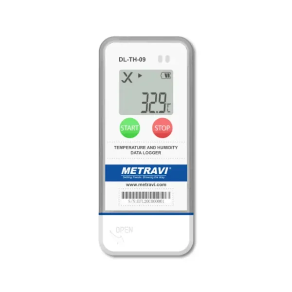 Metravi DL-TH-09 USB-based Temperature & Humidity Data Logger with 32000 Data Point Logging and IP65 Rating