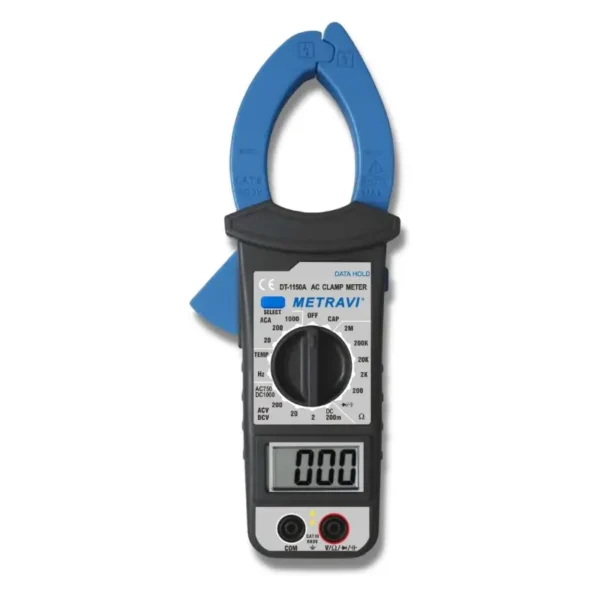 Metravi DT-1150A 1000A Digital Clamp Meter with Resistance, Capacitance, and Temperature Test