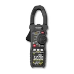 Metravi DT-3250A 6000 Count Digital AC/DC Clamp Meter with VFD, LoZ, Inrush Current, and CAT-IV 600V Rating