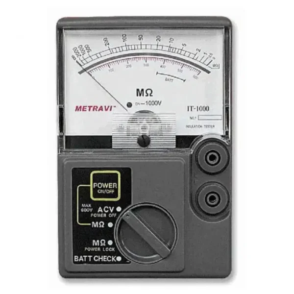 Metravi IT-1000 1000V Analogue Insulation Tester
