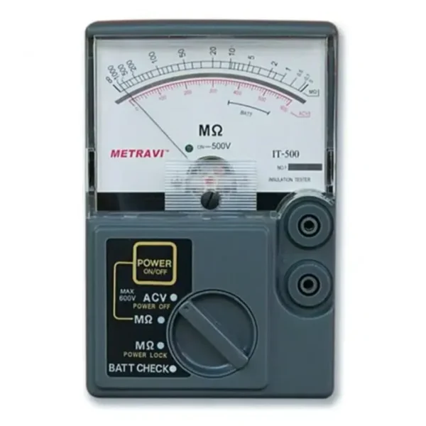 Metravi IT-500 500V Analogue Insulation Tester