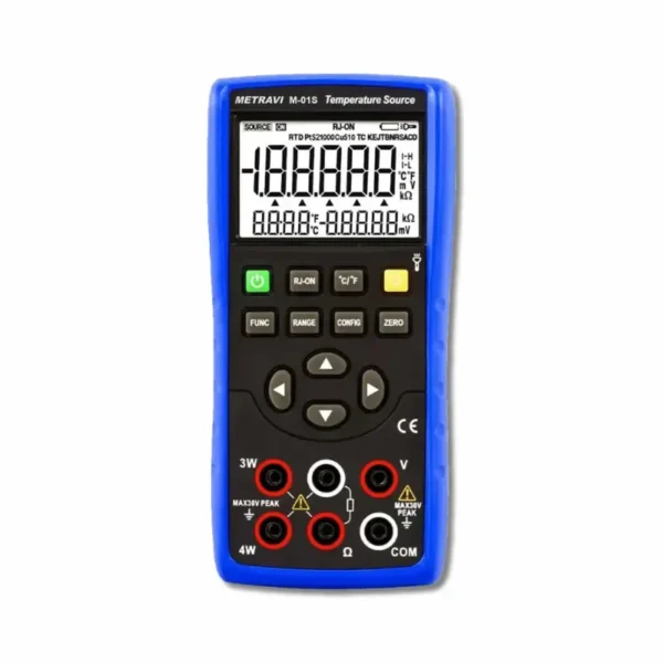 Metravi M-01S 5 Digit LCD Process Calibrator with 0.05% Accuracy