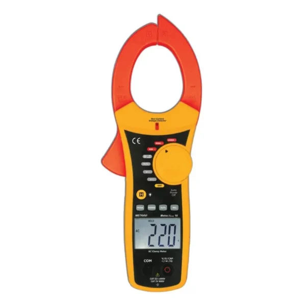 Metravi METRACLAMP-10 CAT-IV 600V Clamp Meter with 55mm Jaw and 1000A AC Measurement