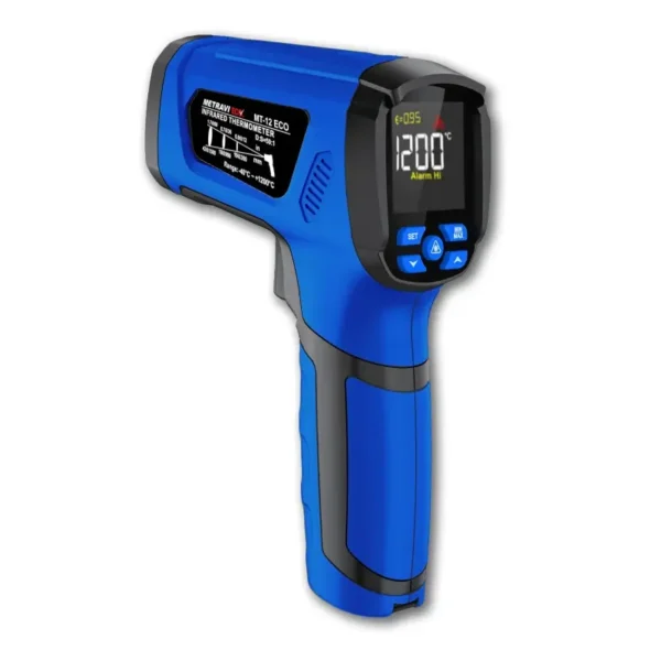 Metravi MT-12 ECO Dual Laser Infrared Thermometer -40 to 1200 C DS 50:1