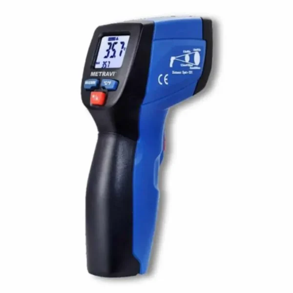 Metravi MT-2 Portable Non-Contact Infrared Thermometer -50 to 550 C DS 12:1