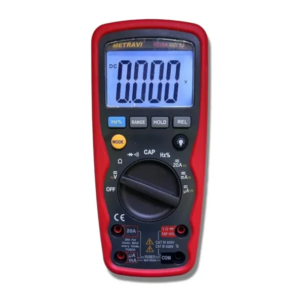 Metravi Metrasafe-13 3 Digits Fully Protected Multimeter