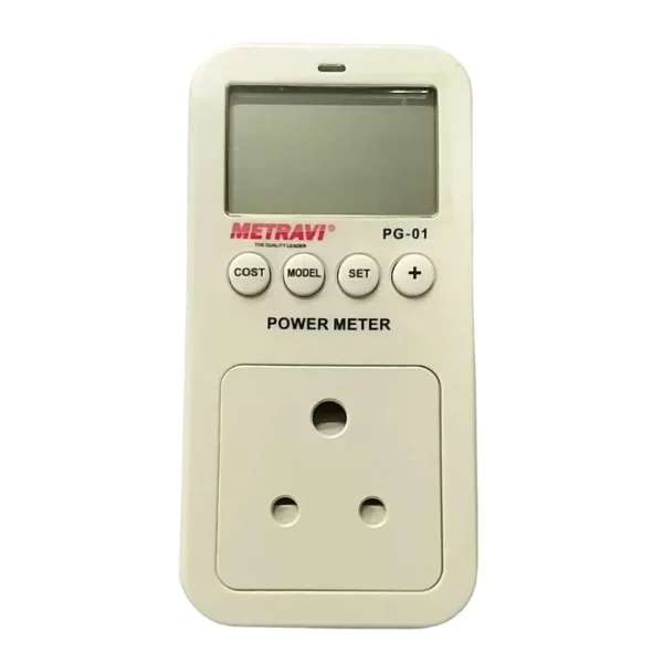 Metravi PG-01 Multifunction Power Meter 6A 230V with KWh and CO2 Emission Calculation