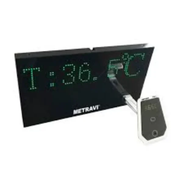 Metravi PIR-I Wall Mountable Non-Contact Infrared Human Body Thermometer