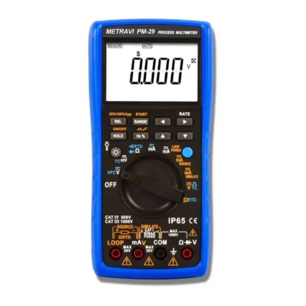 Metravi PM-29 Digital Multimeter and Process Calibrator