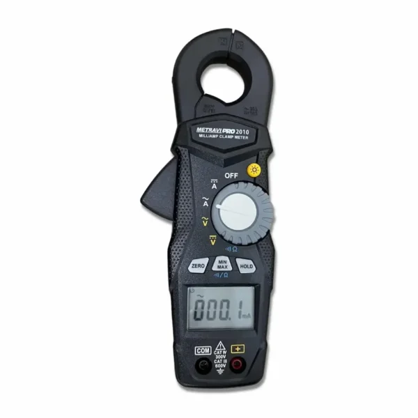 Metravi PRO 2010 5000 Count Auto-ranging AC/DC Leakage Current Clamp Meter with 0.1mA Resolution