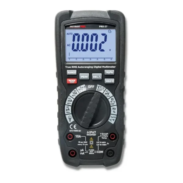 Metravi PRO 27 6000 Counts T-RMS VFD Multimeter